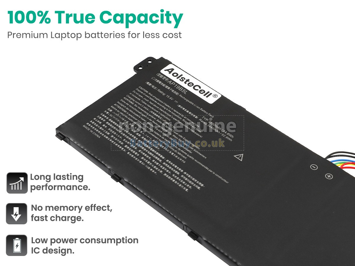 replacement battery for Acer Aspire 3 A315-58-31SC