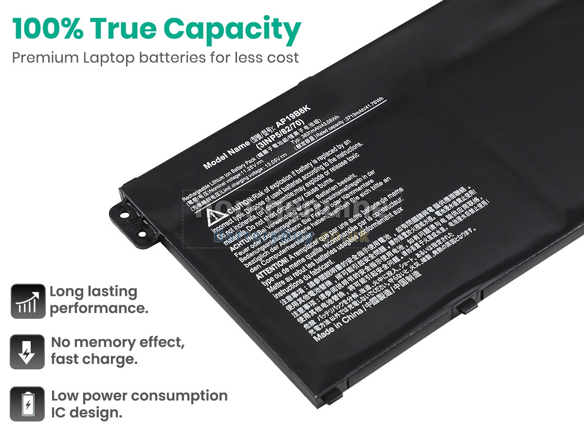 replacement battery for Acer Aspire 3 A315-58-31SC