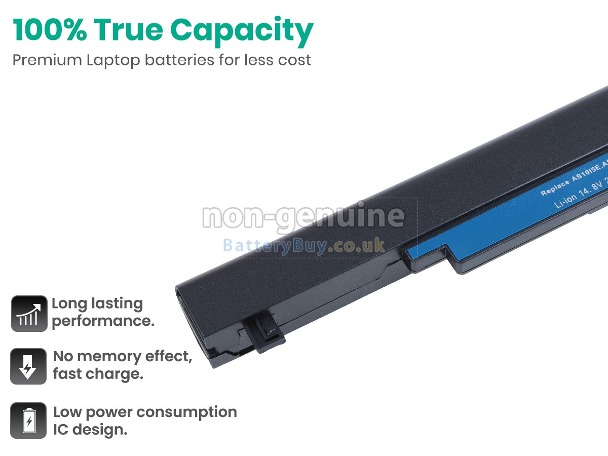 replacement battery for Acer Iconia 6120