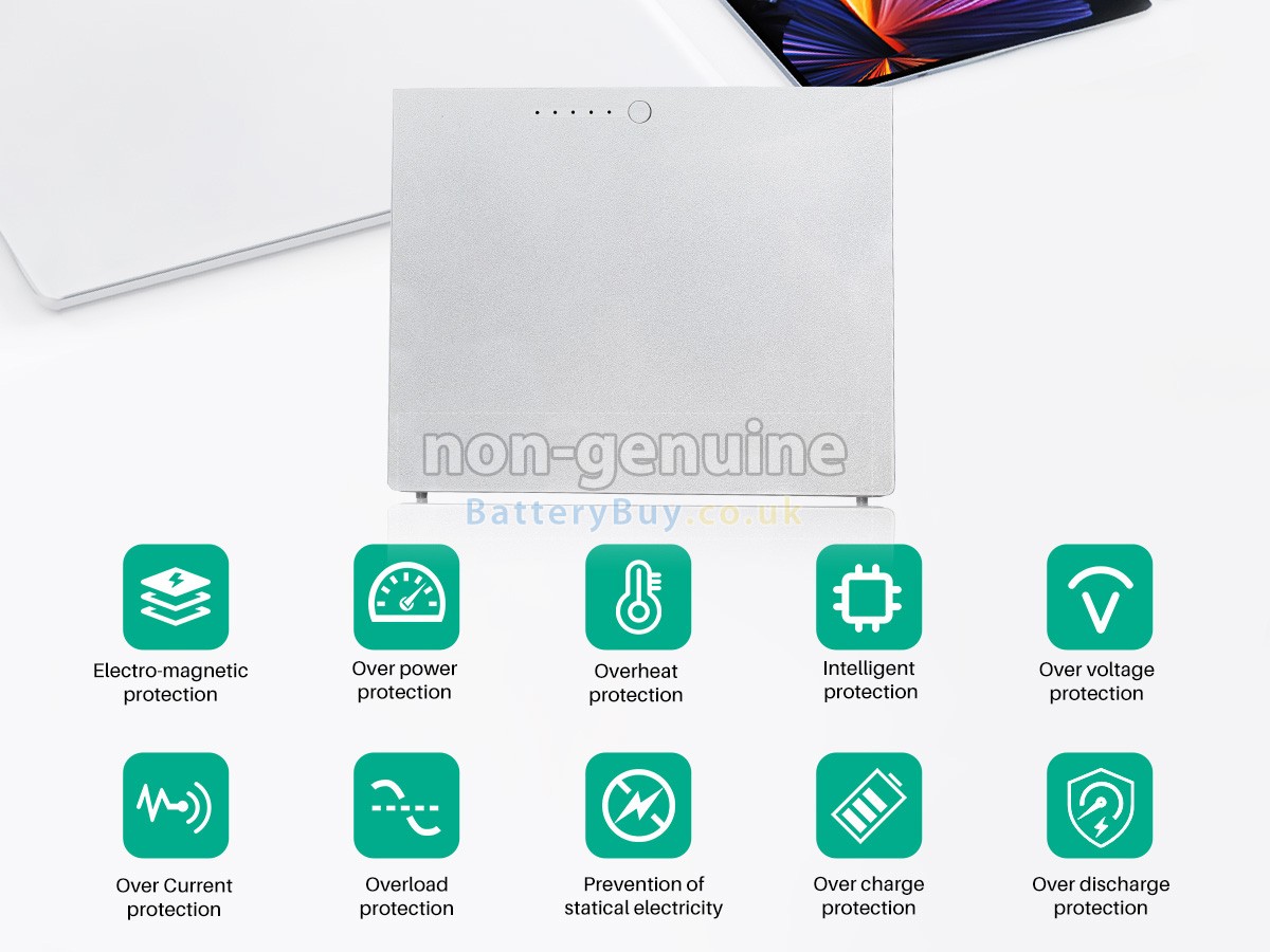 replacement battery for Apple MacBook Pro 15 inch A1150(Early 2006)