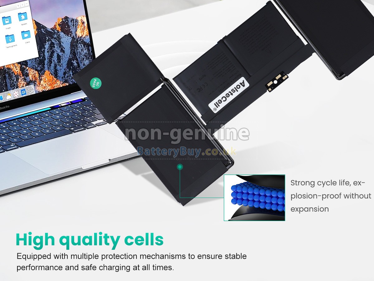 replacement battery for Apple MacBook Air 12-inch Retina A1534 (Early 2016)