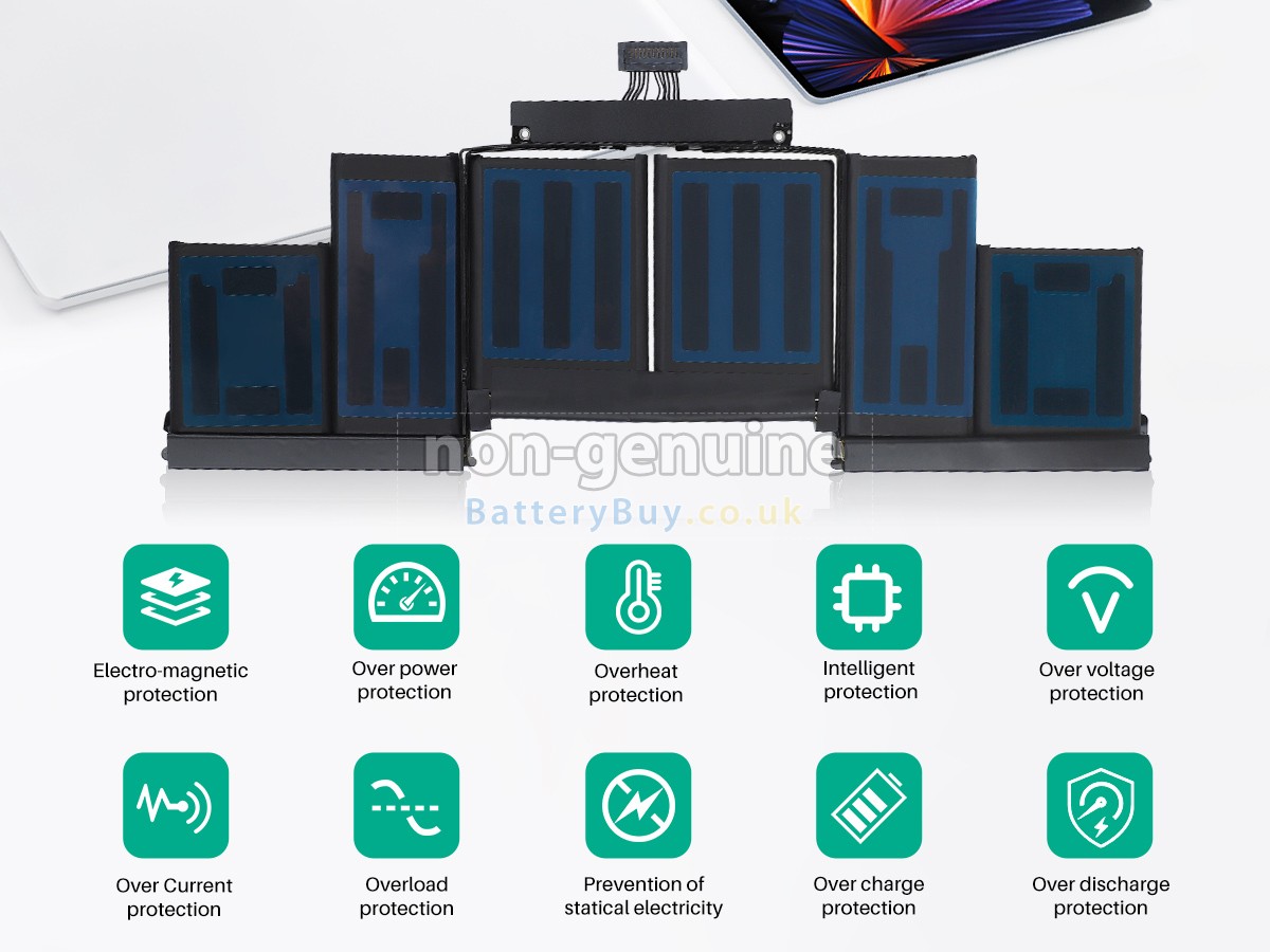 replacement battery for Apple MacBook Pro 15.4 inch Retina A1398(EMC 2910)