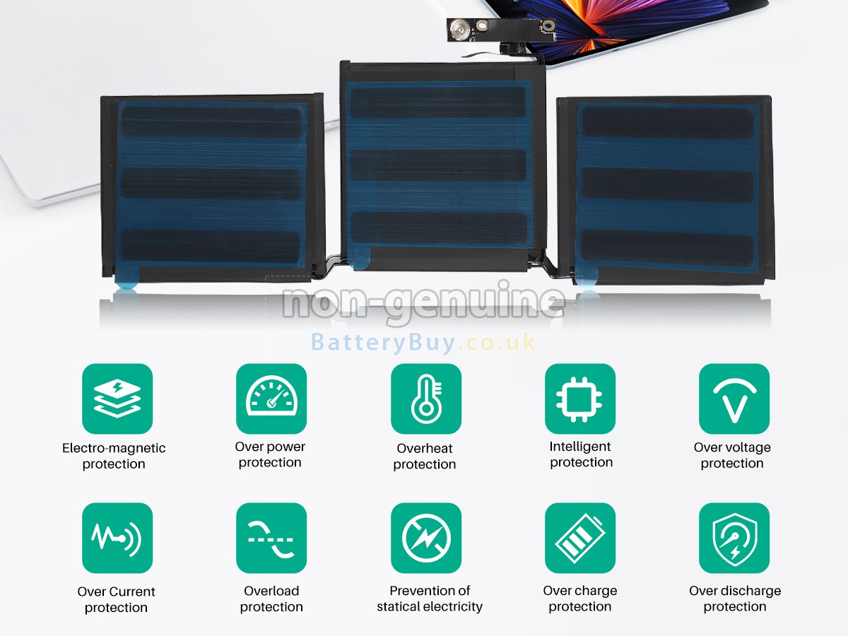 replacement battery for Apple MacBook Pro 13.3 inch Retina A1708(EMC 3164)