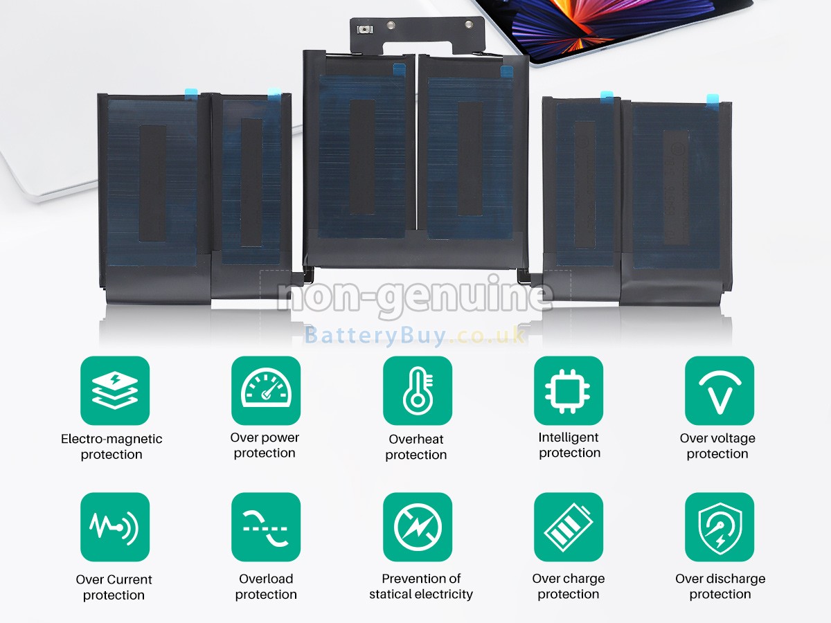 replacement battery for Apple MacBook Pro 13 inch TOUCH BAR A1989(Mid-2018)