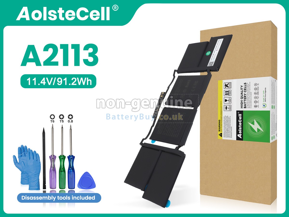 replacement battery for Apple MacBook Pro 16-inch 2019 A2141