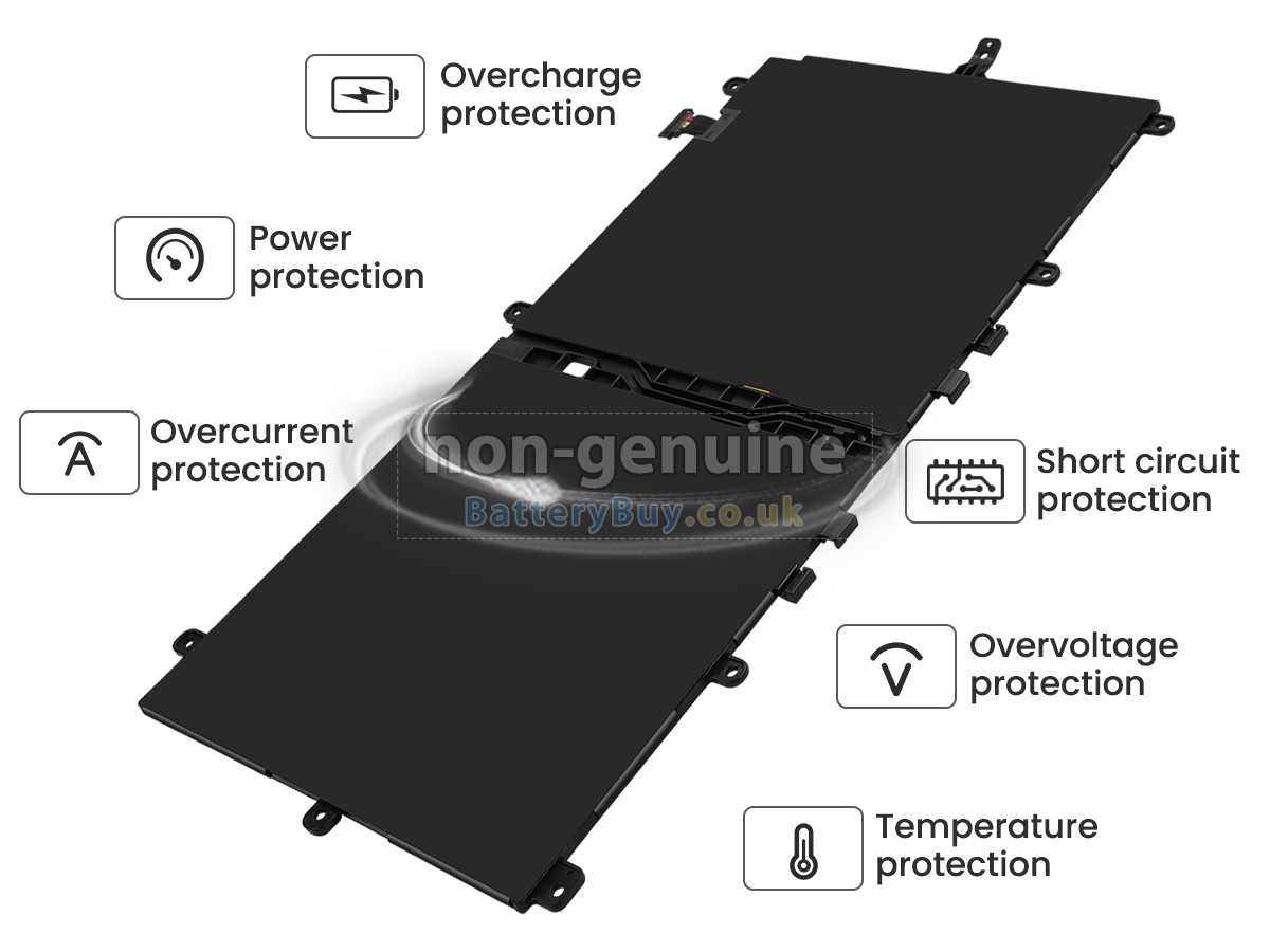 replacement battery for Asus NOVAGO TP370QL-EL001T
