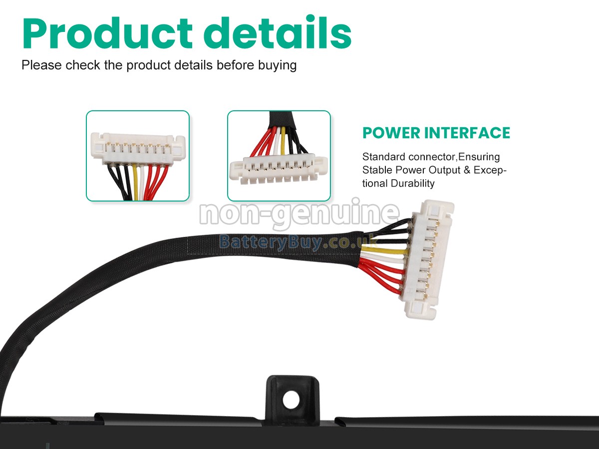 replacement battery for Asus C41N1832(4ICP6/60/72)