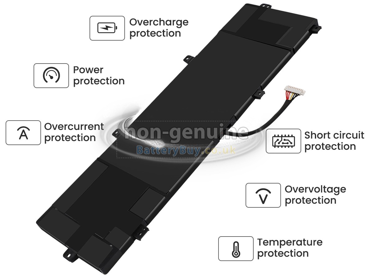 replacement battery for Asus C41N1832(4ICP6/60/72)