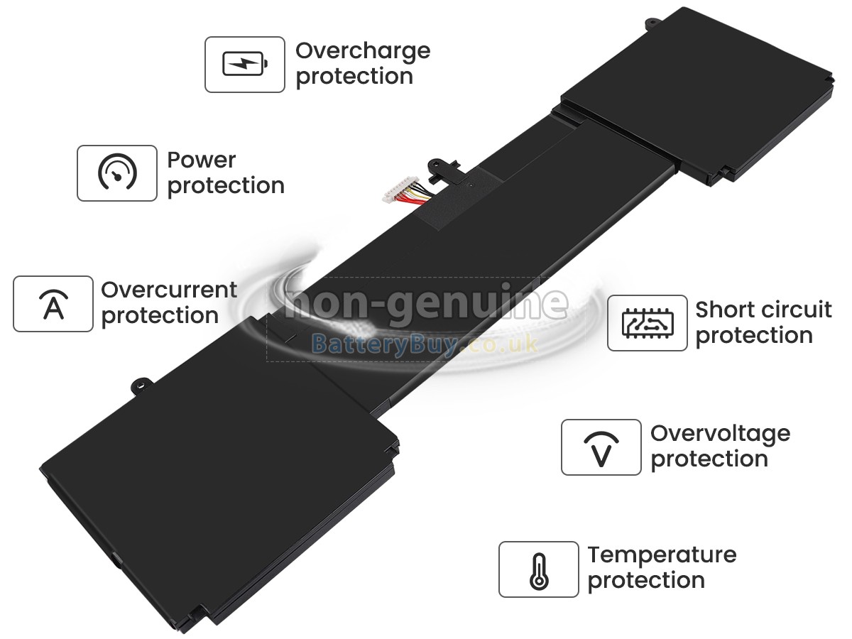 replacement battery for Asus ZenBook 15 UX534FT