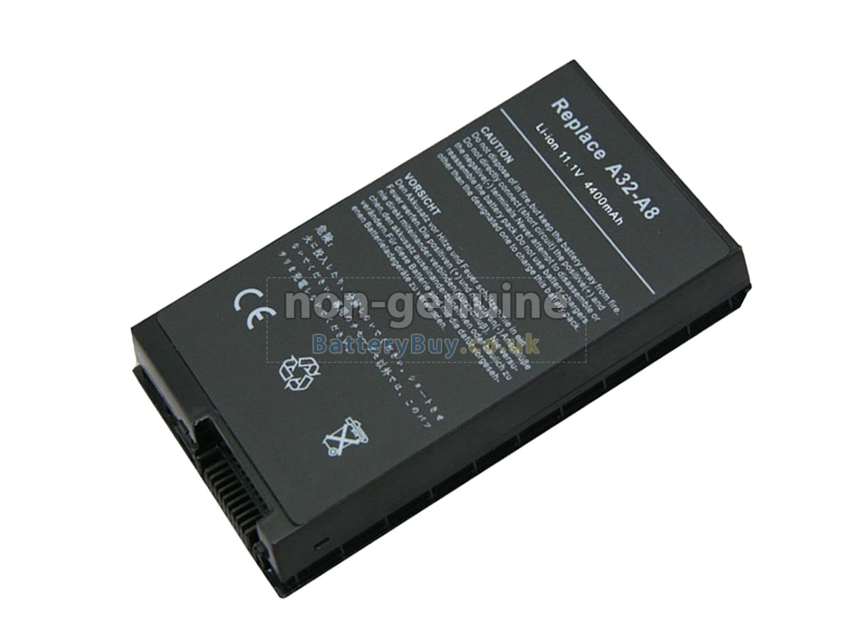 replacement battery for Asus X83