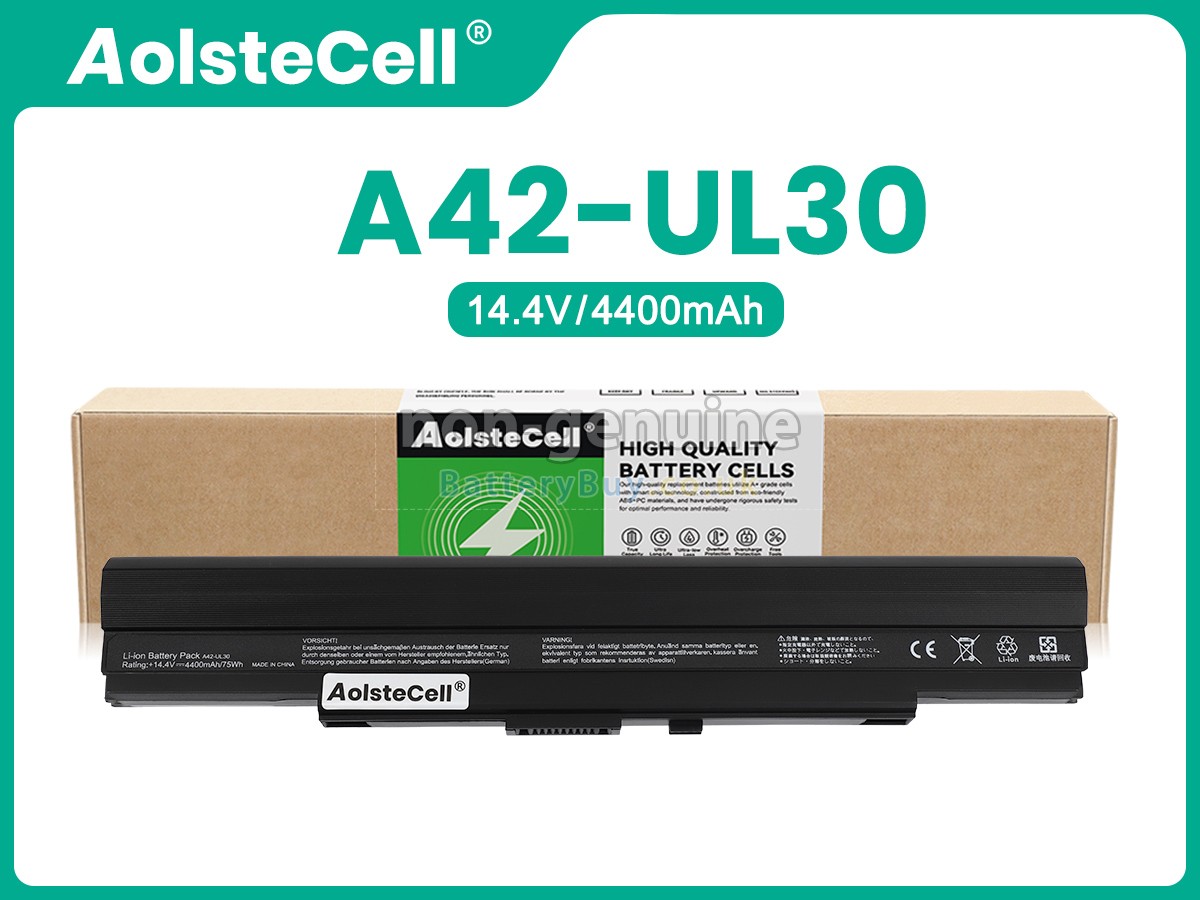 replacement battery for Asus A41-UL30
