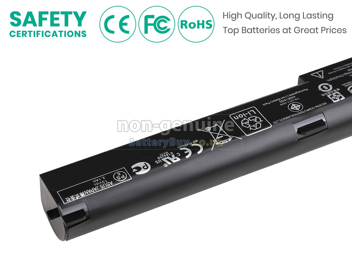 replacement battery for Asus ZX50V