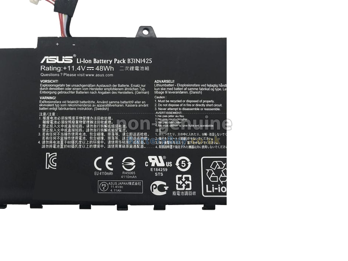 replacement battery for Asus E402MA-WX0018H