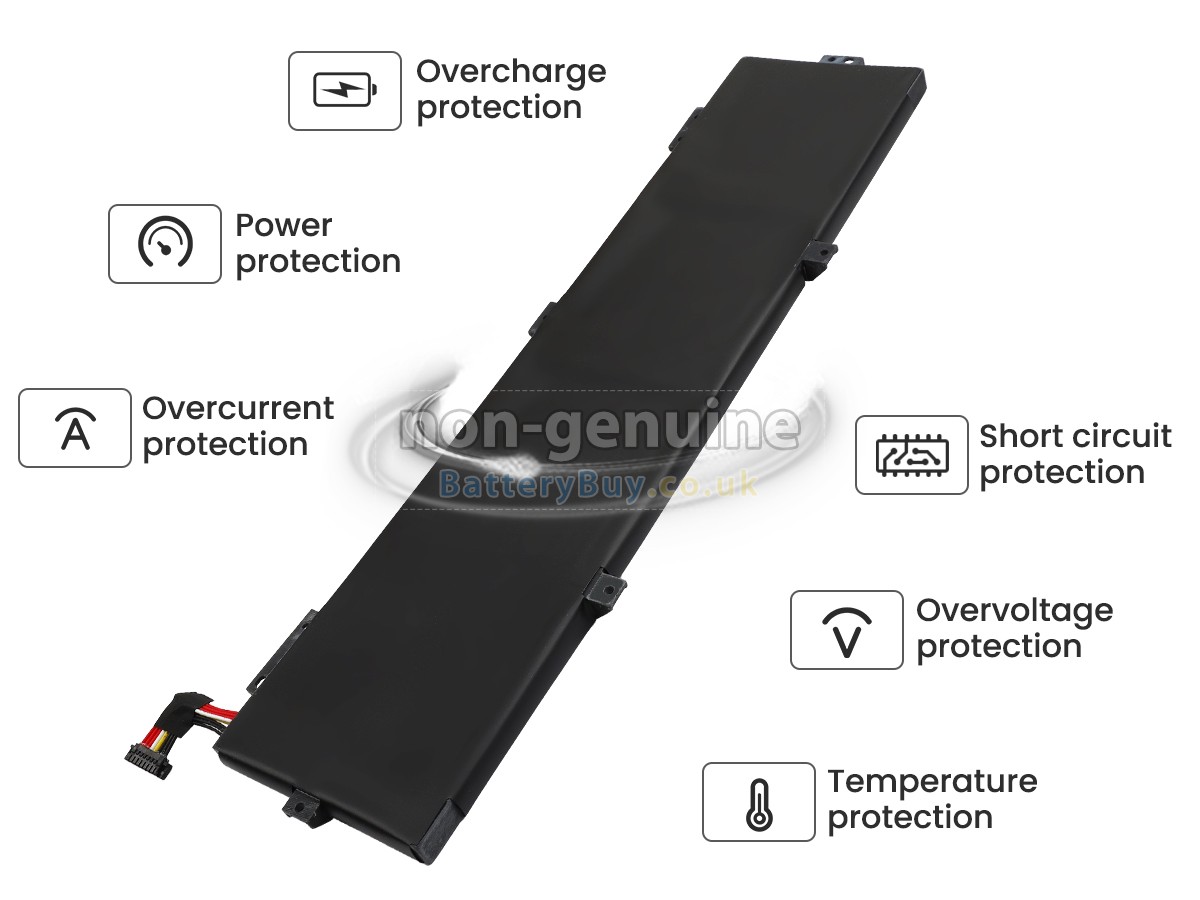 replacement battery for Asus Rog G701VO-GC007T
