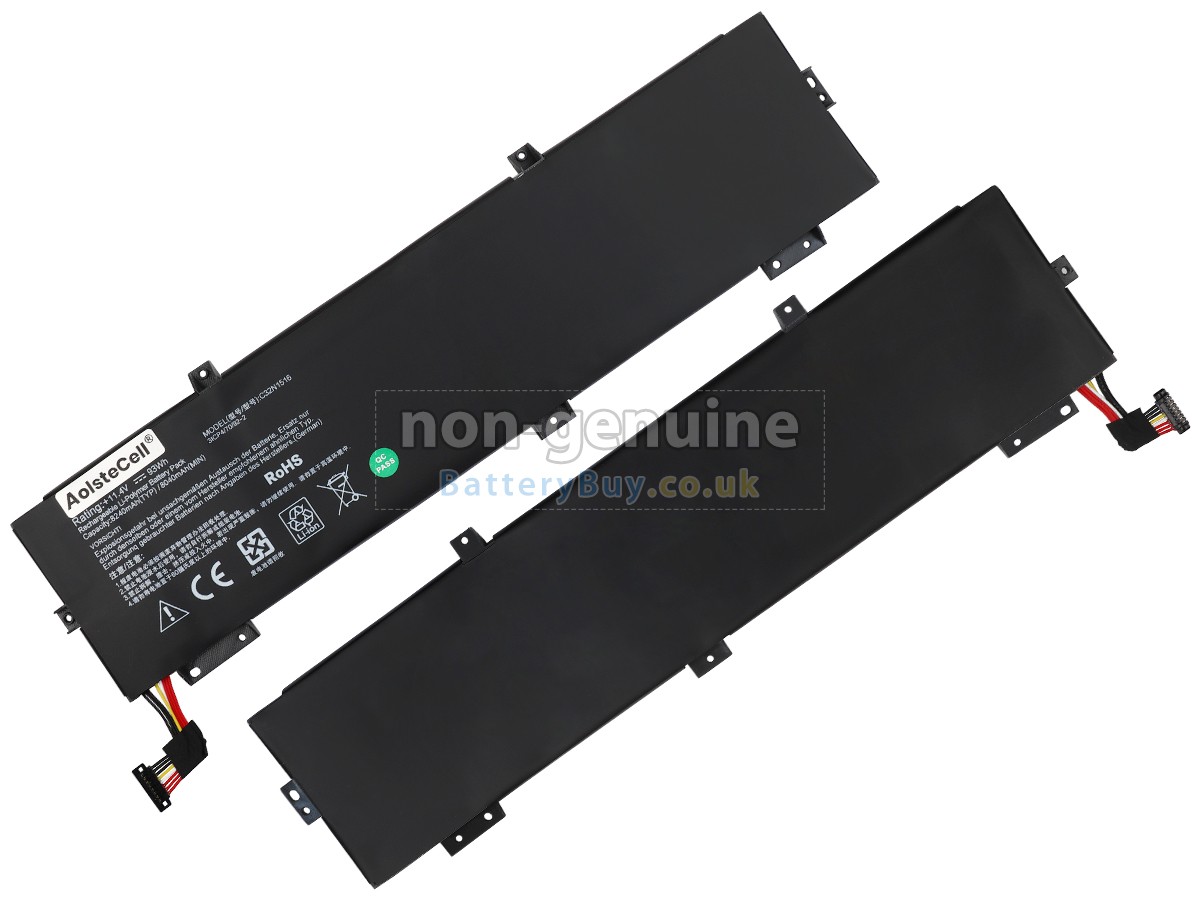 replacement battery for Asus Rog G701VO-GC007T