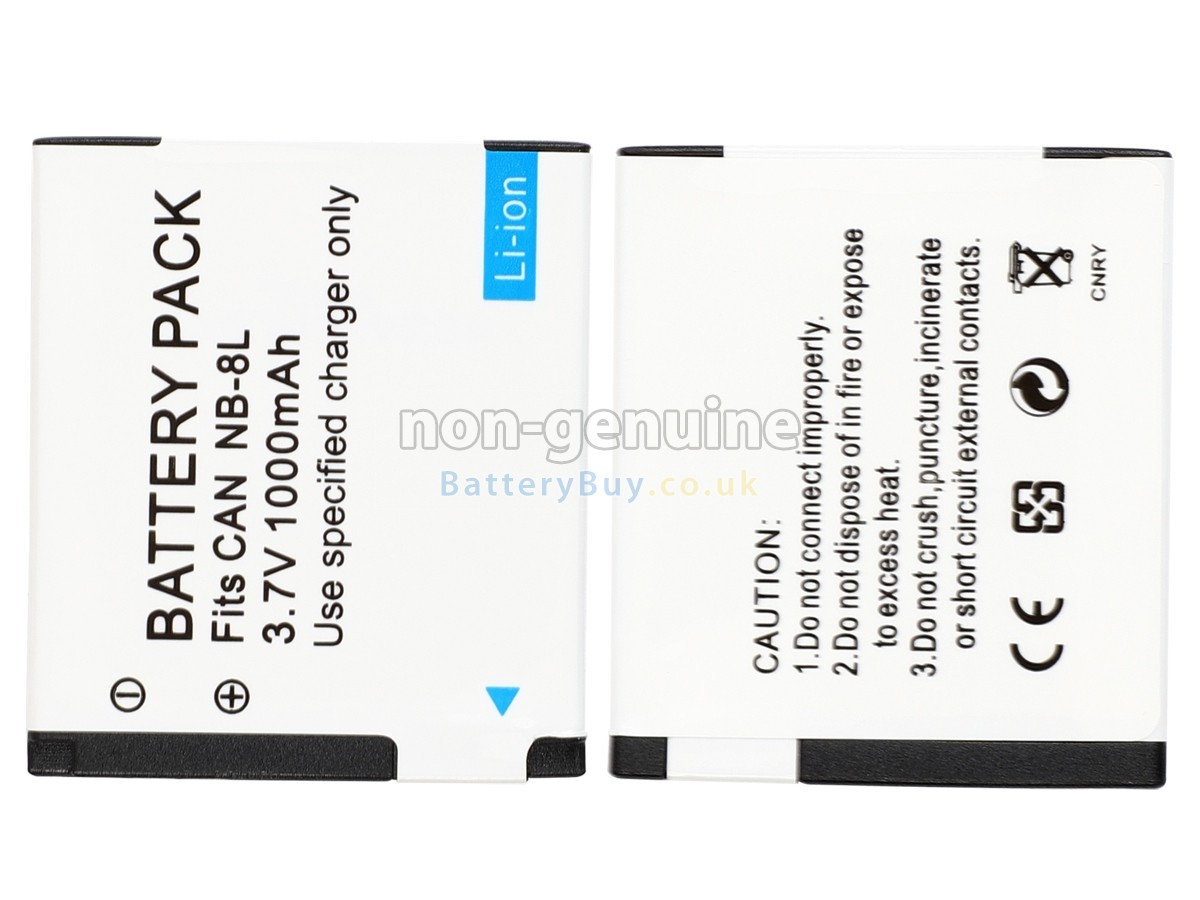 replacement battery for Canon 4267B002