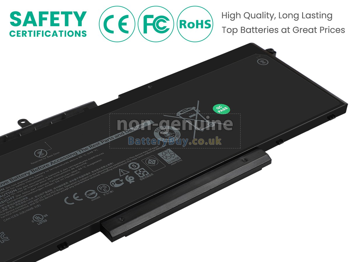 replacement battery for Dell P80F004