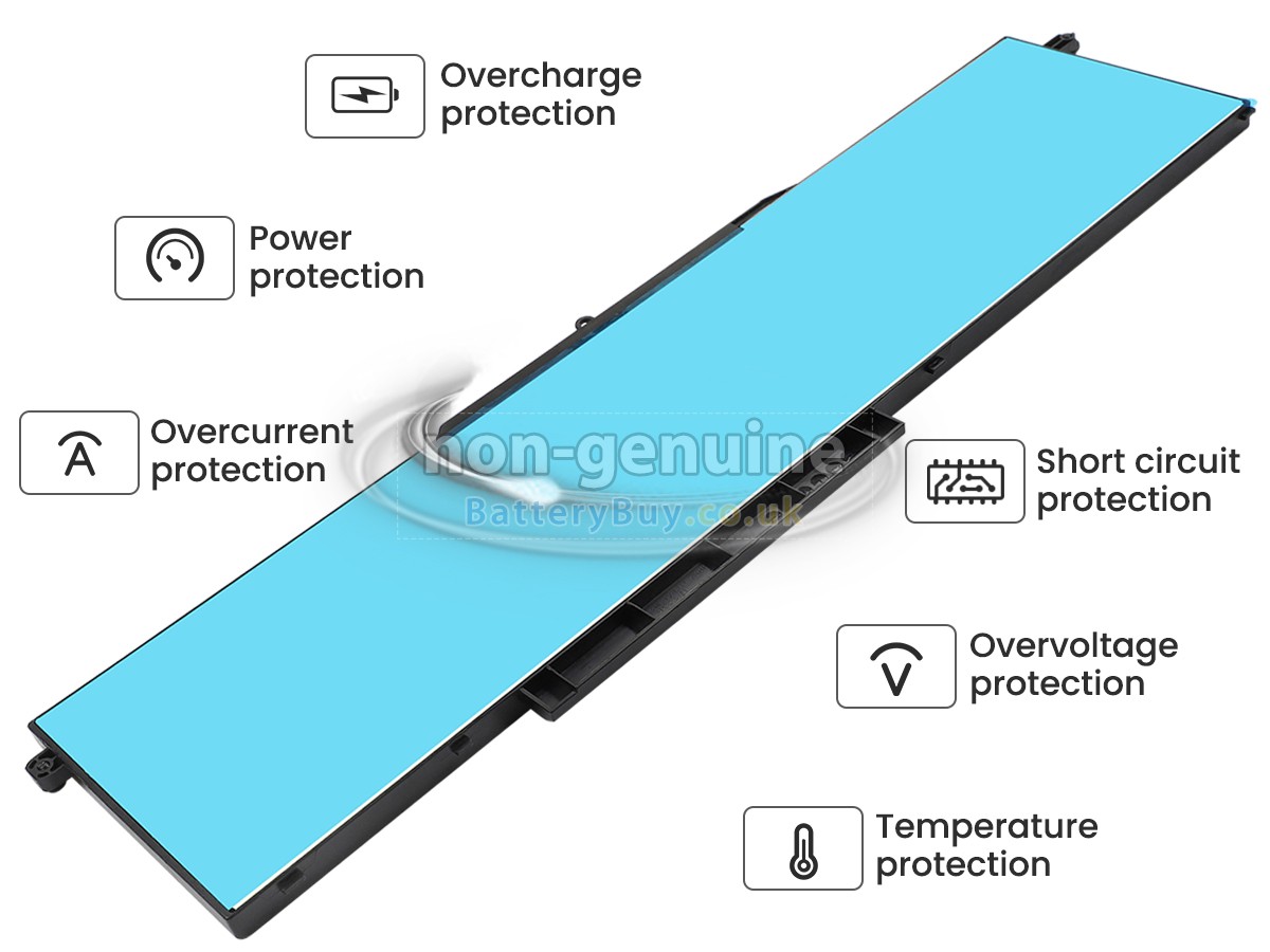 replacement battery for Dell P80F004