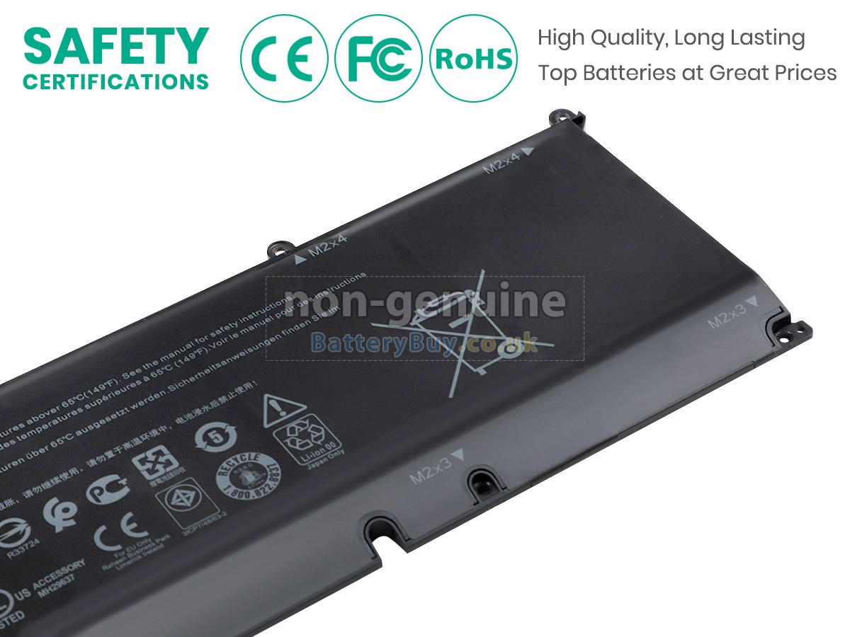 replacement battery for Dell P106F