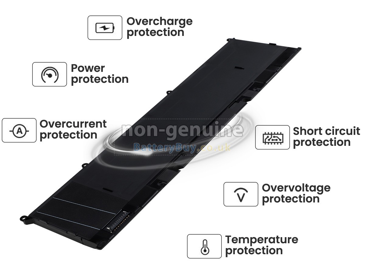 replacement battery for Dell P106F