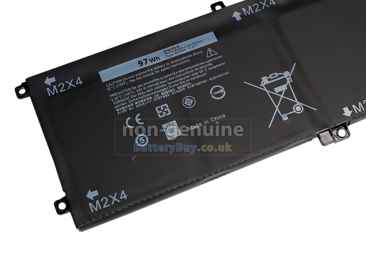 replacement battery for Dell 6GTPY