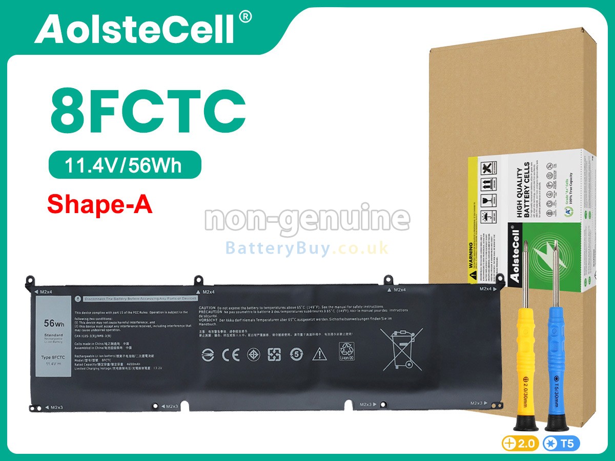 replacement battery for Dell P106F
