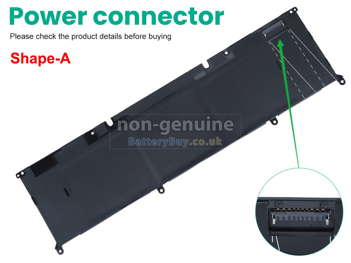 replacement battery for Dell P106F