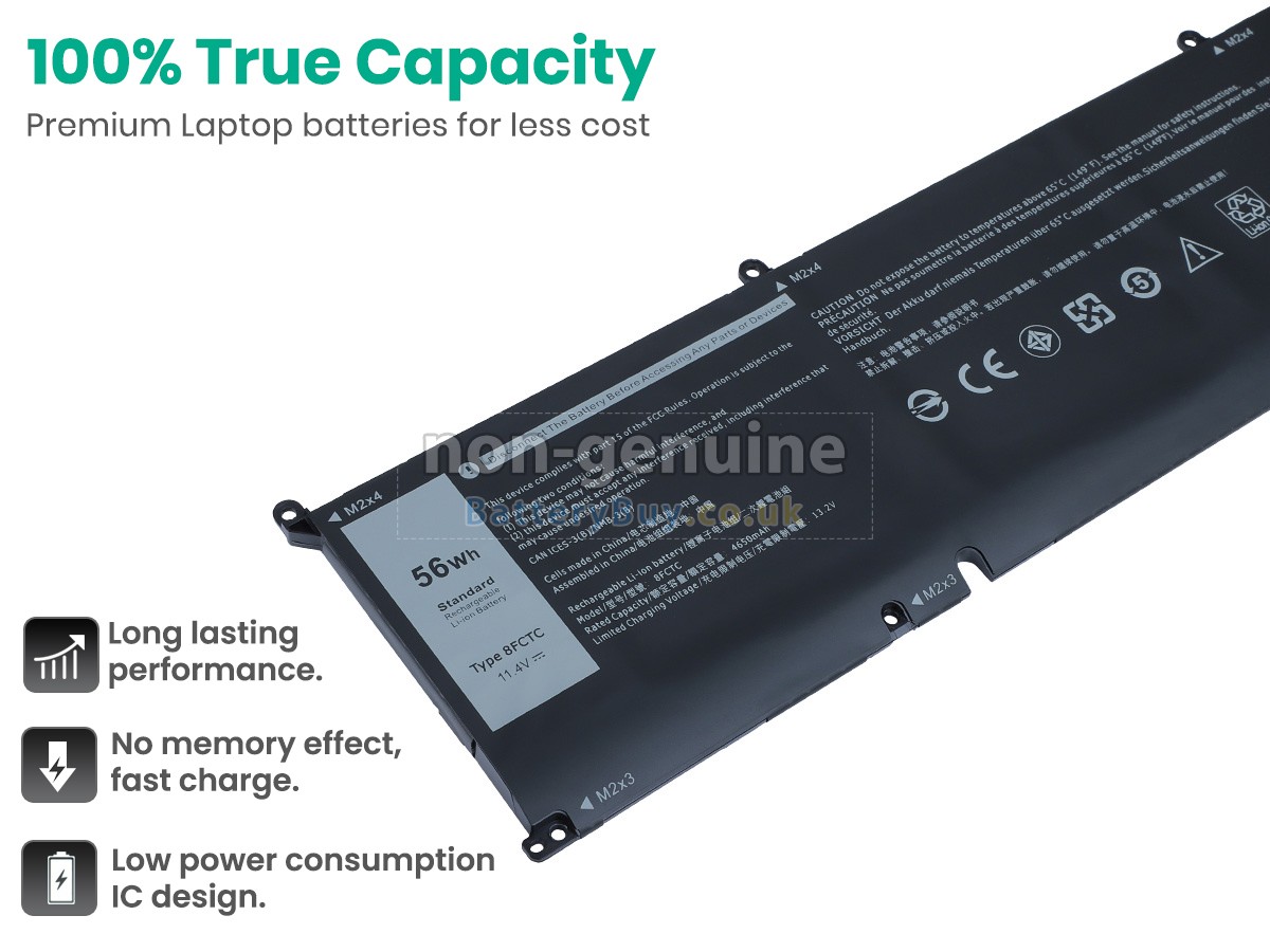 replacement battery for Dell P106F