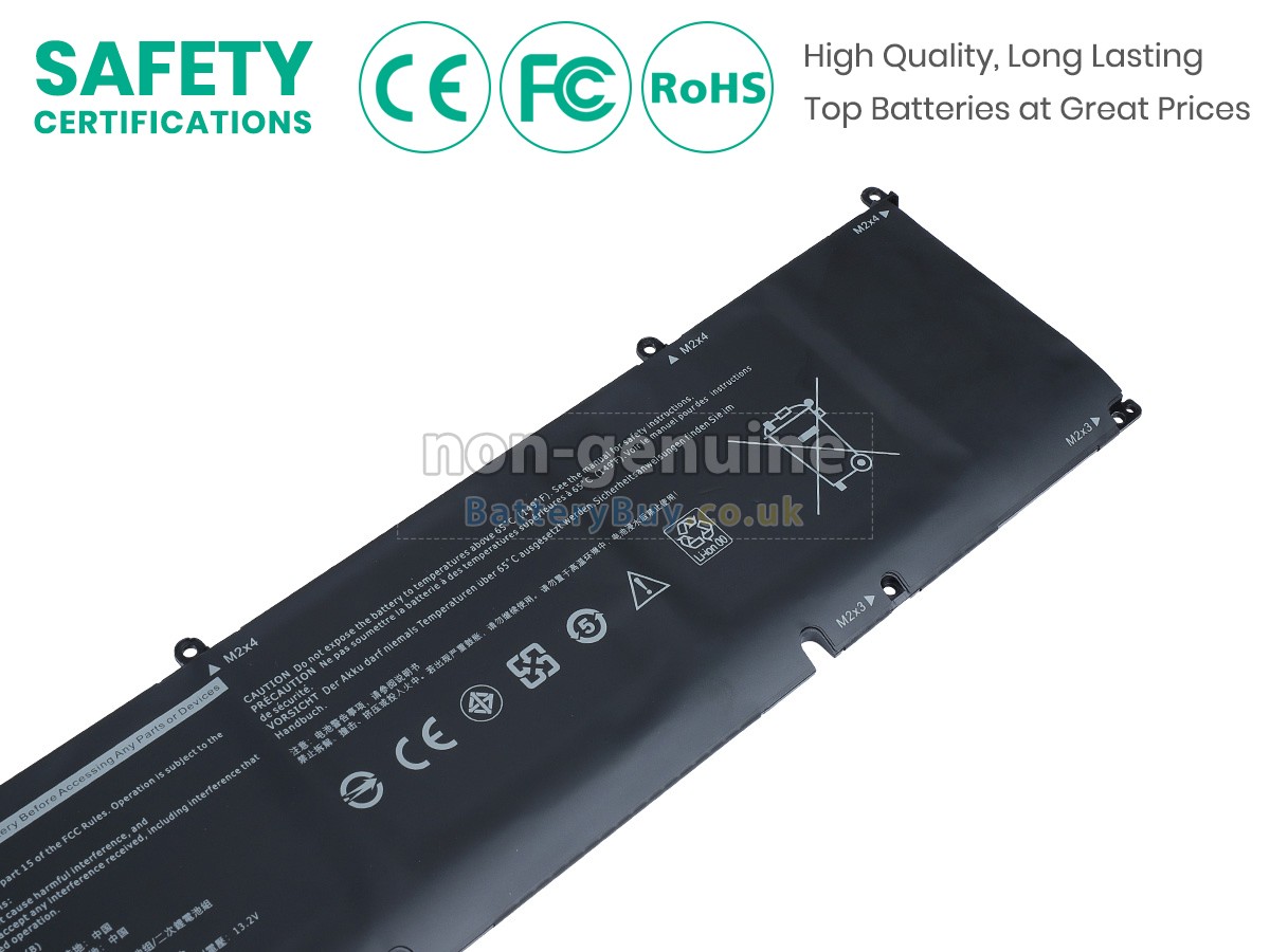 replacement battery for Dell P106F