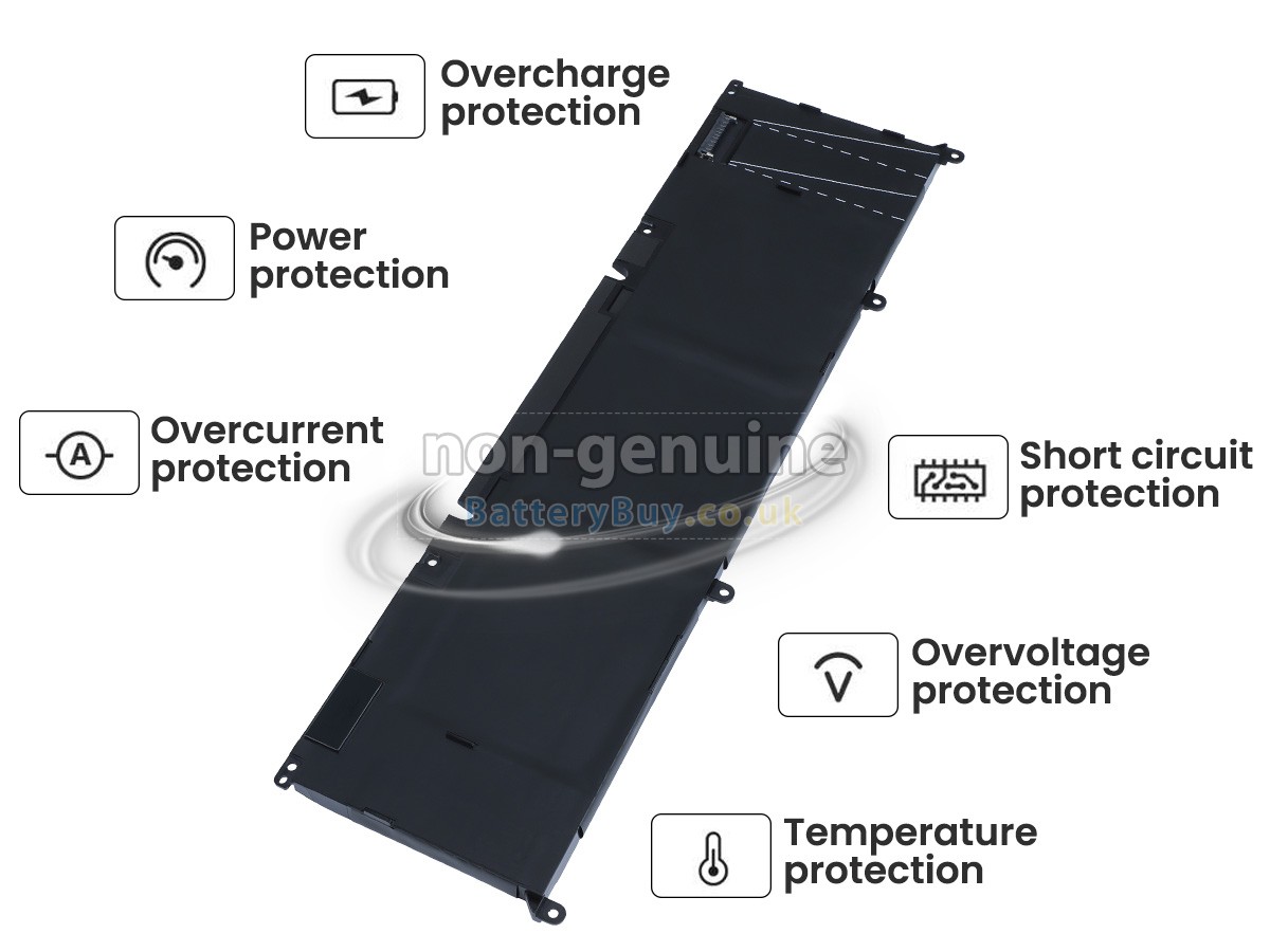 replacement battery for Dell P106F