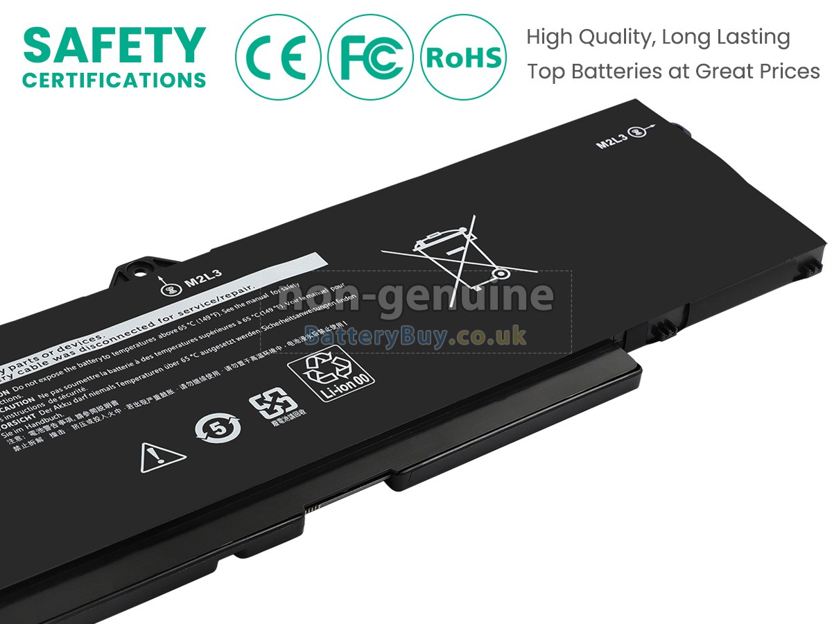 replacement battery for Dell P51E002