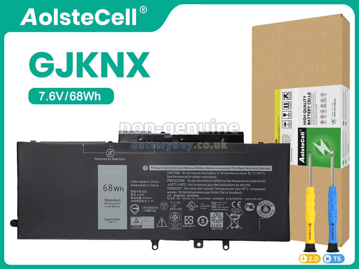 replacement battery for Dell GJKNX