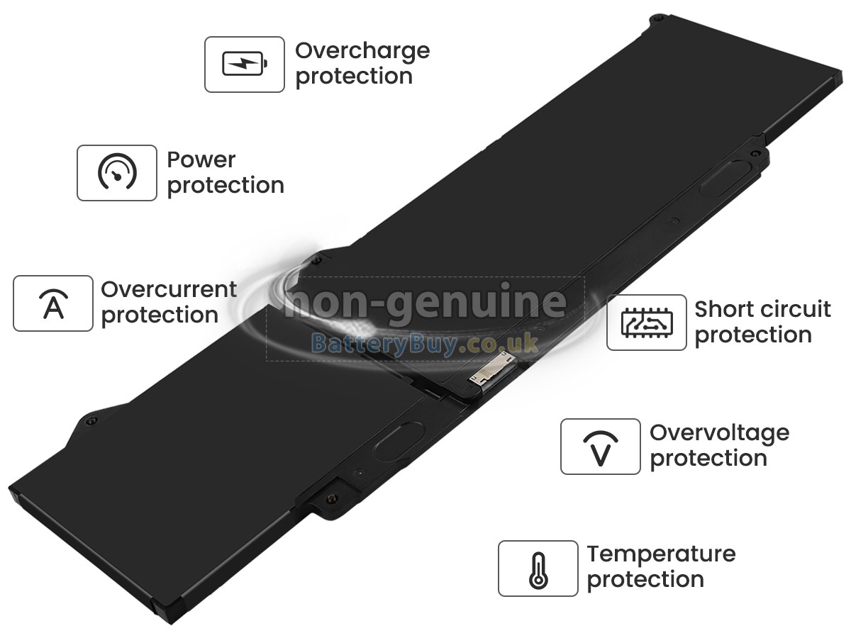 replacement battery for Dell JTG7N
