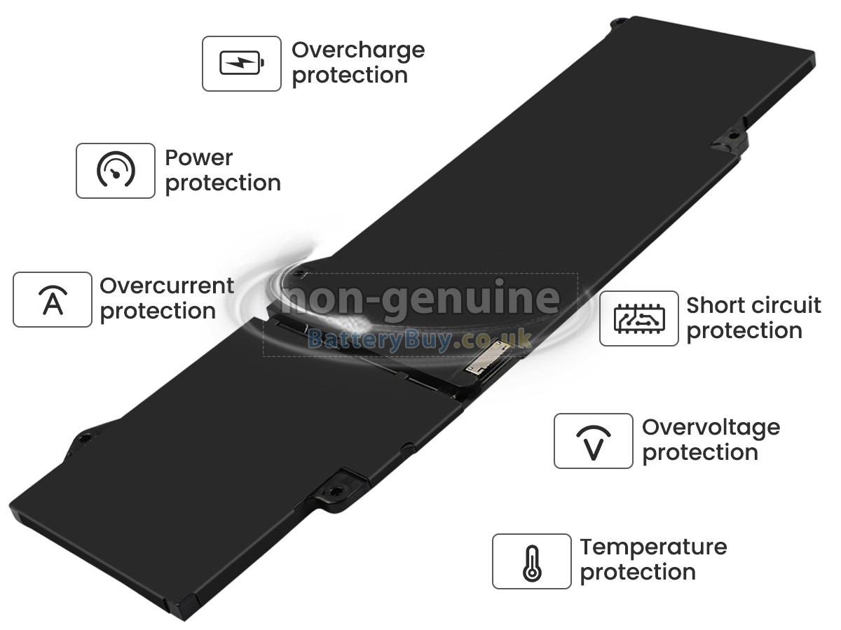 replacement battery for Dell Precision 3580