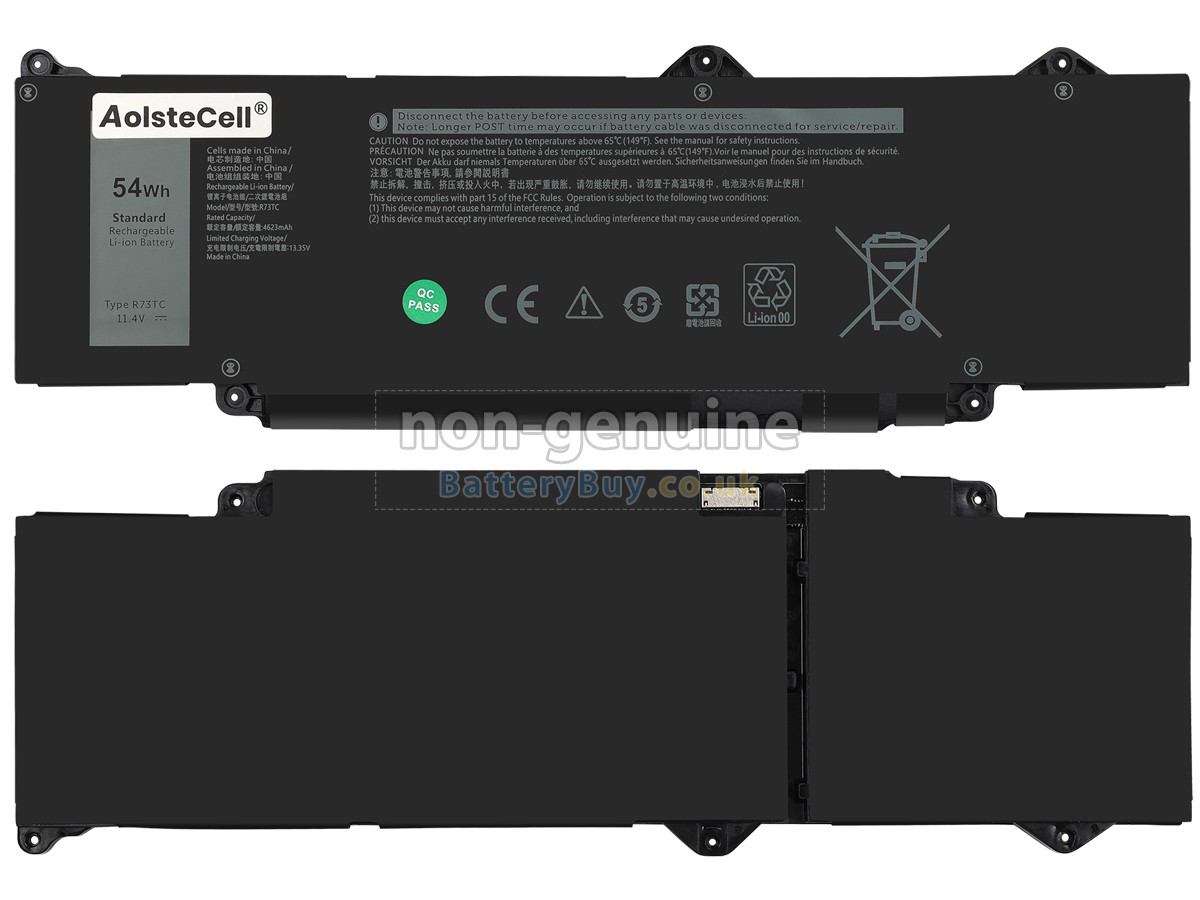 replacement battery for Dell Precision 3580