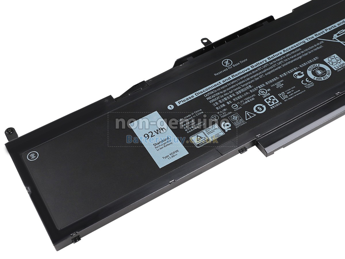 replacement battery for Dell NY5PG