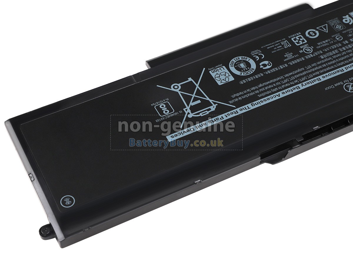 replacement battery for Dell NY5PG