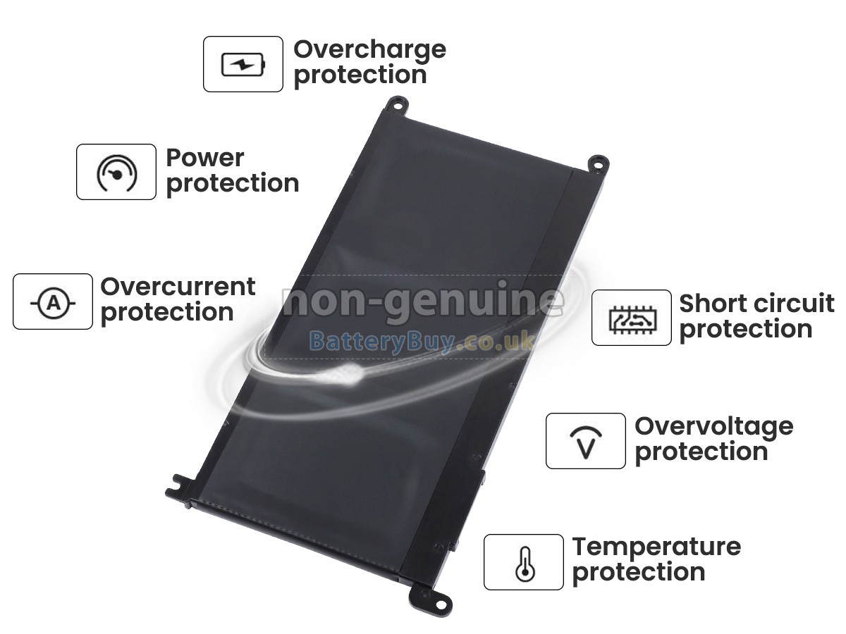 replacement battery for Dell P75F