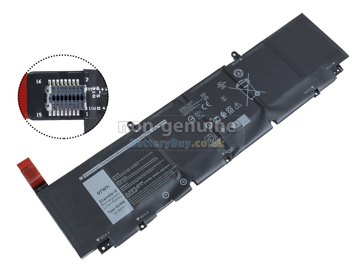 replacement battery for Dell 01RR3