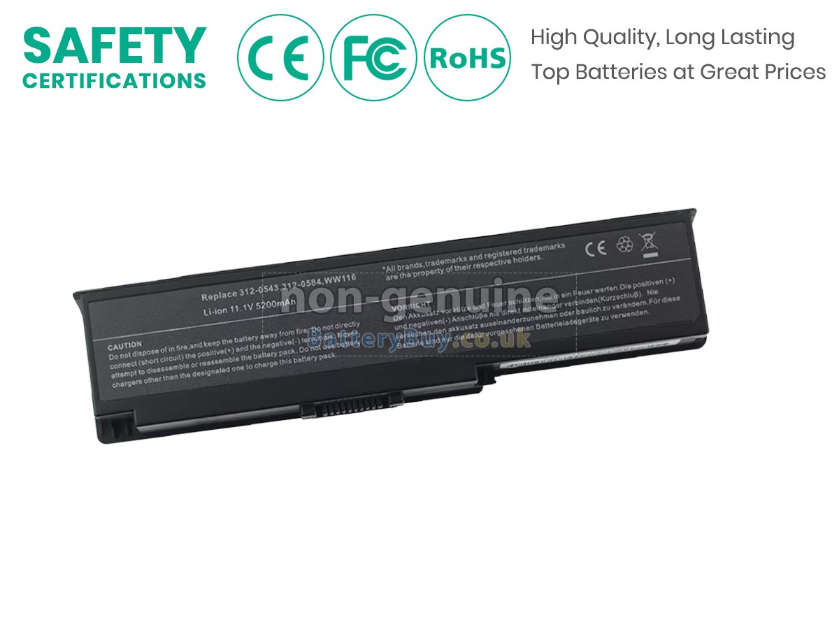 replacement battery for Dell Vostro 1420