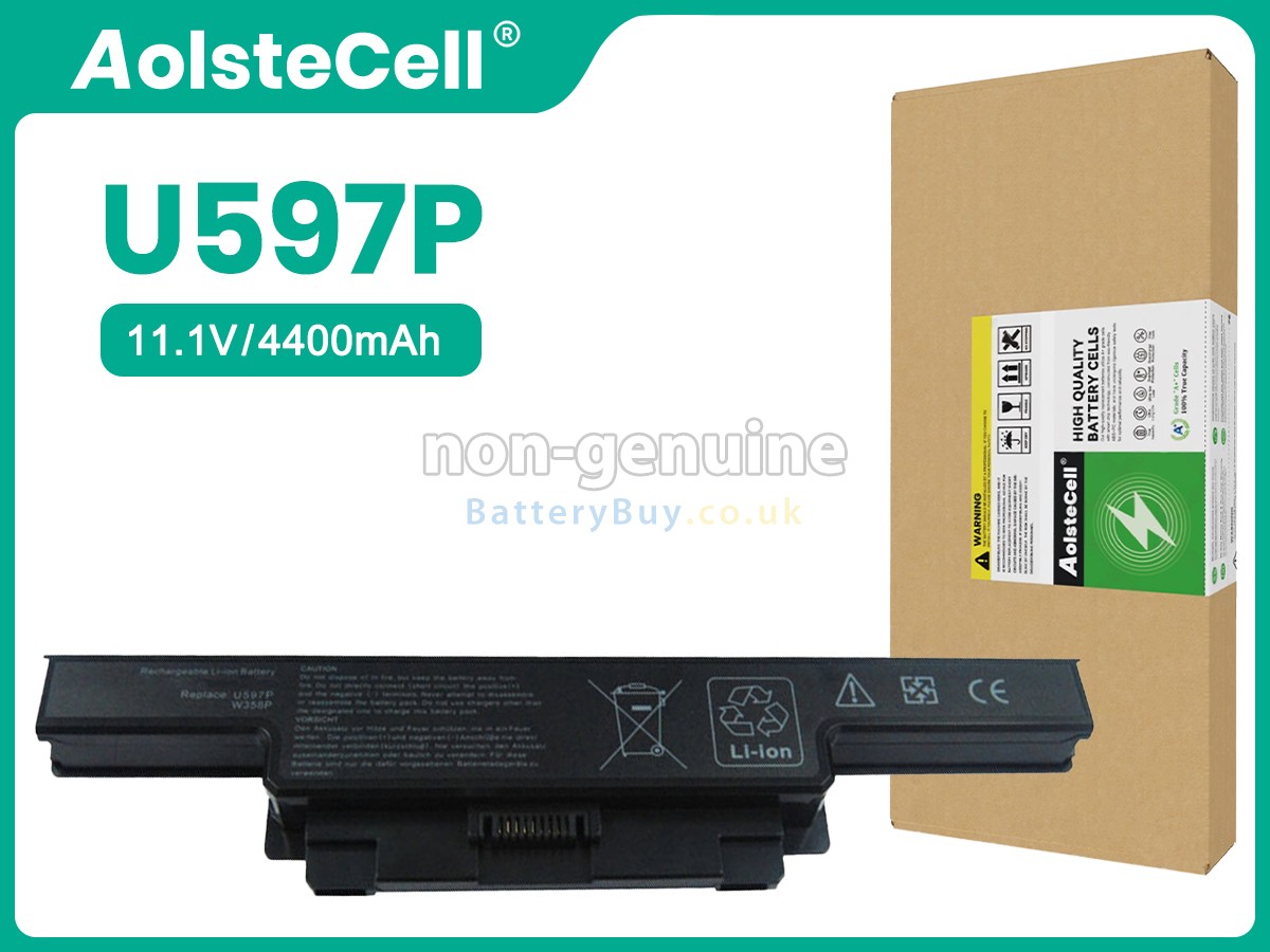 replacement battery for Dell U597P
