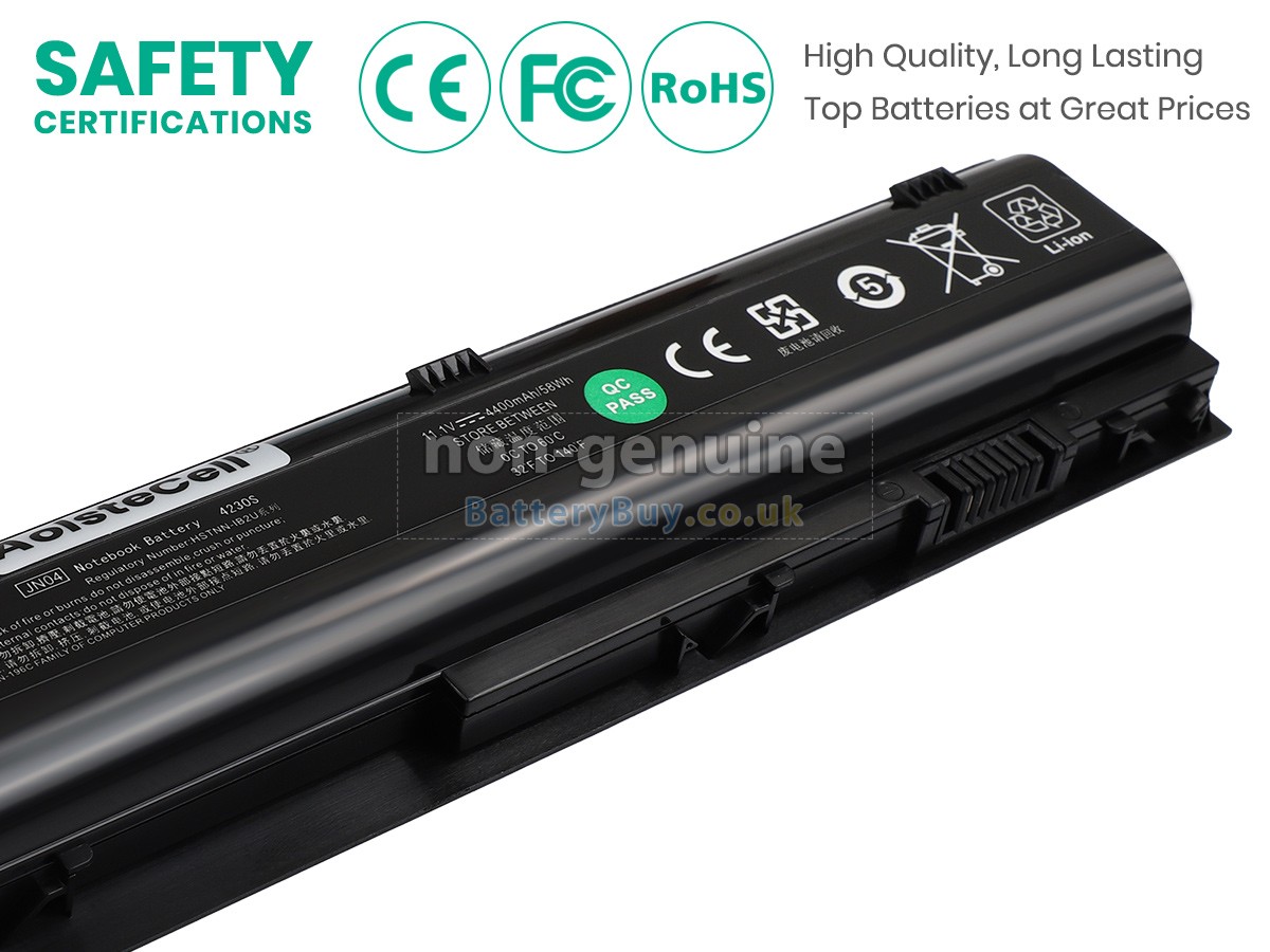replacement battery for HP QK650AA
