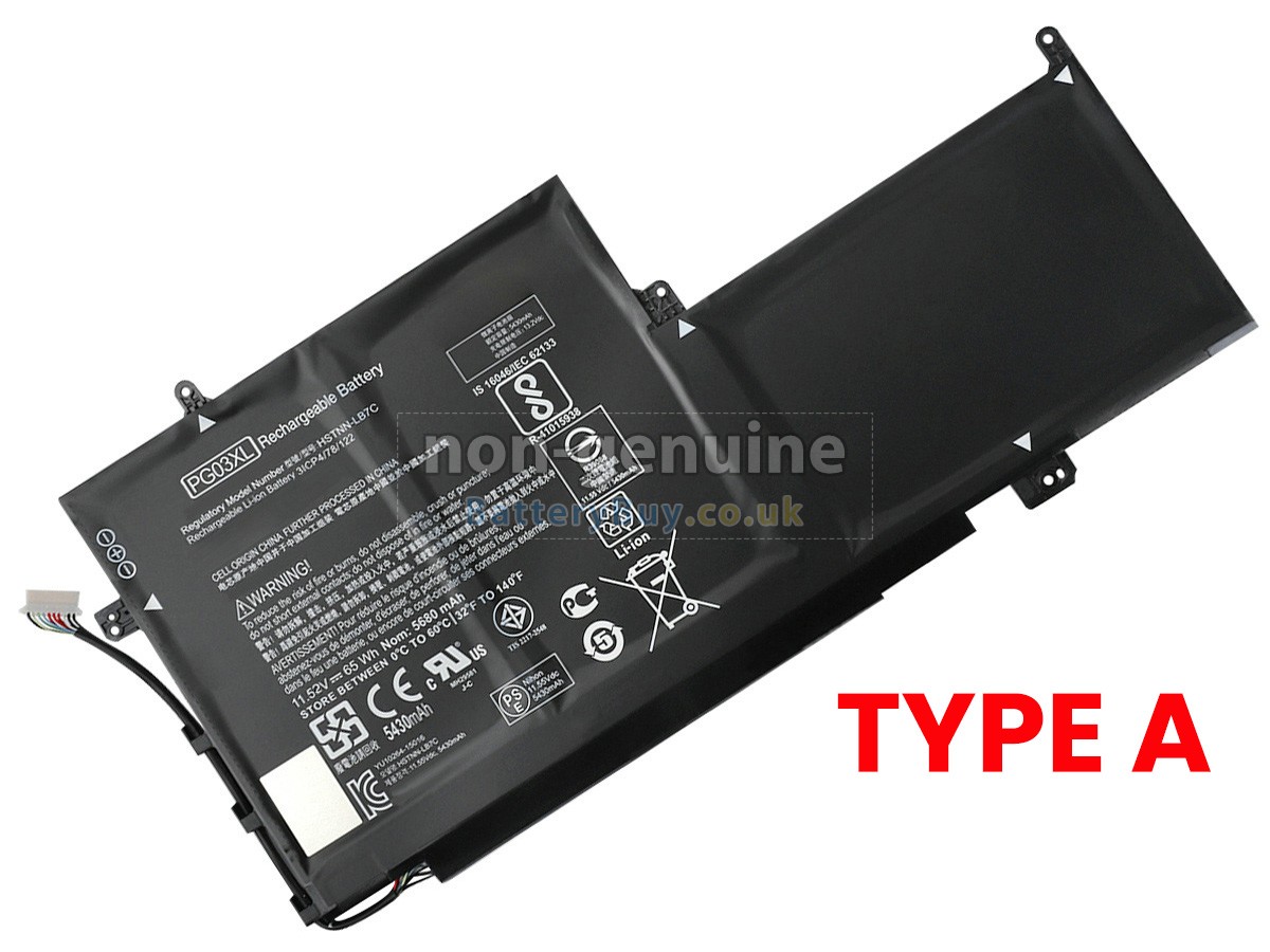 replacement battery for HP PG03