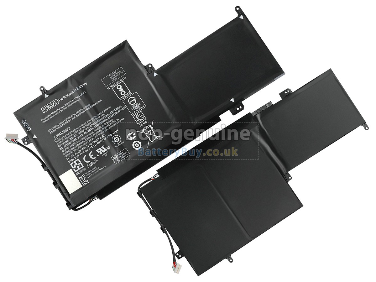 replacement battery for HP PG03