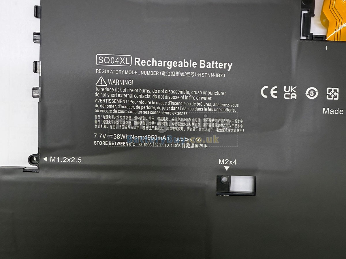 replacement battery for HP Spectre 13-V003TU