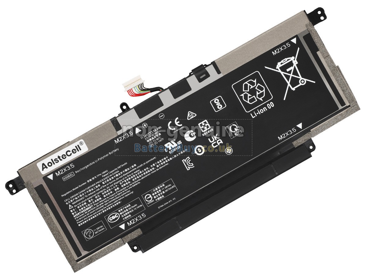 replacement battery for HP Elite DRAGONFLY G4(5Z550ES)