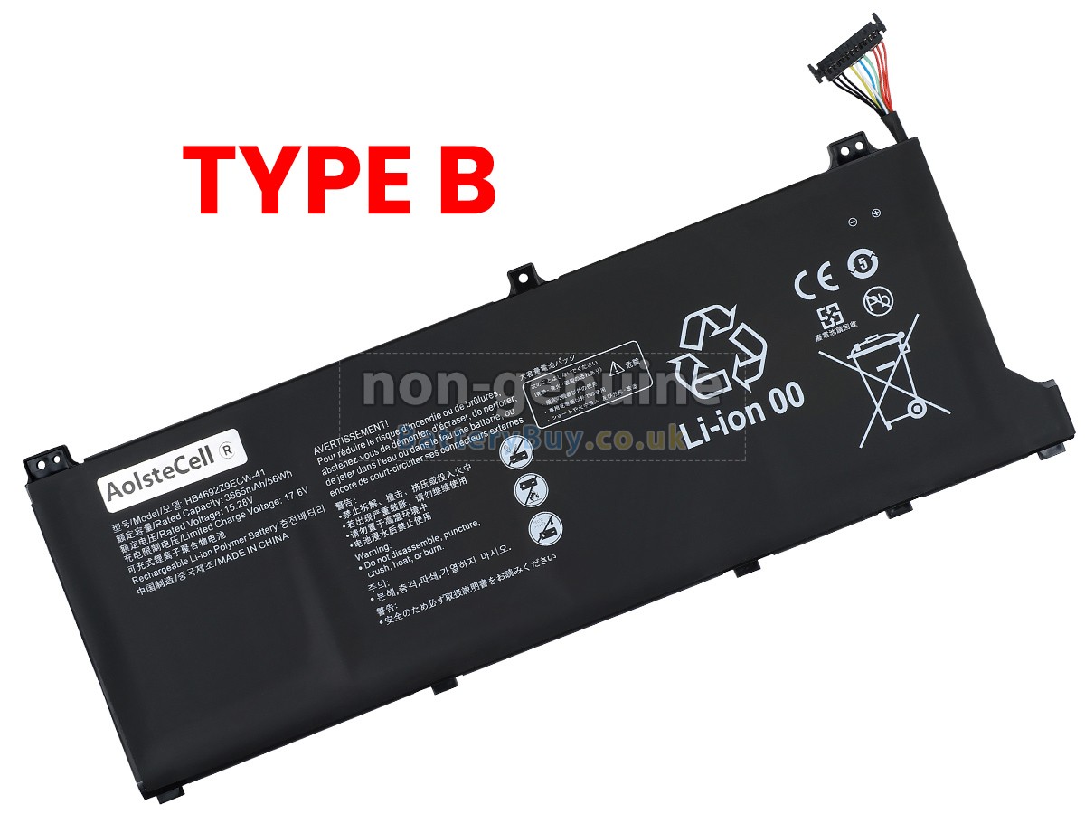 replacement battery for Huawei MATEBOOK D 14 (2020)