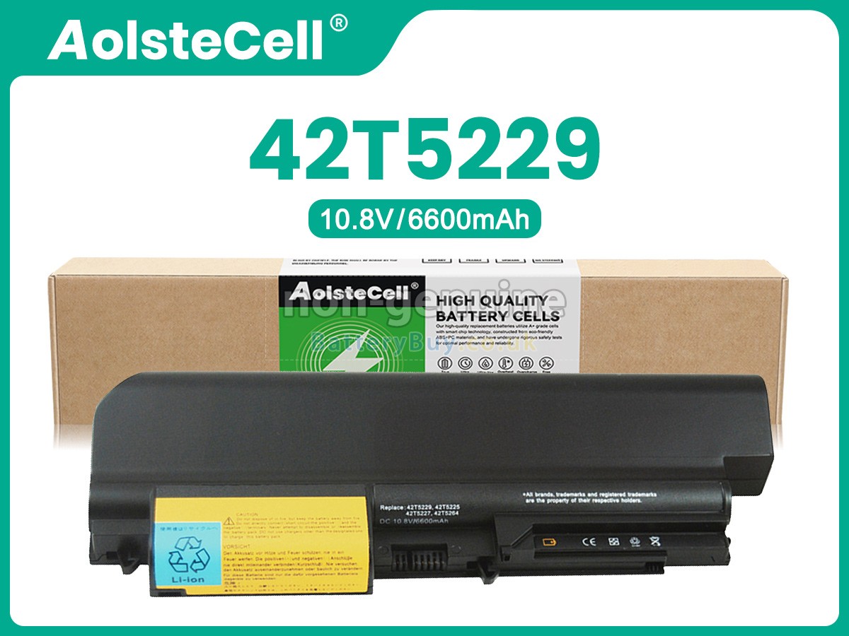 replacement battery for IBM ThinkPad T61 7664