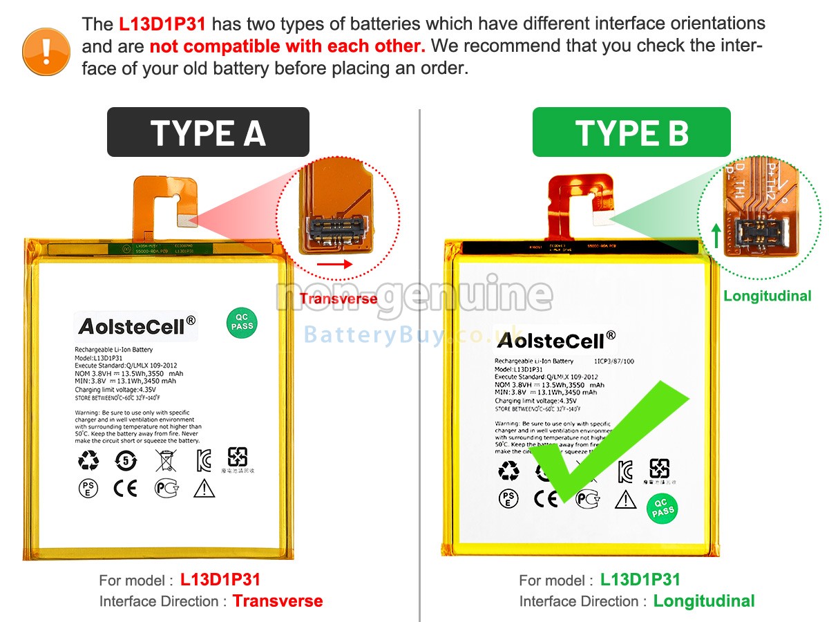 replacement battery for Lenovo TAB 2 A7-10