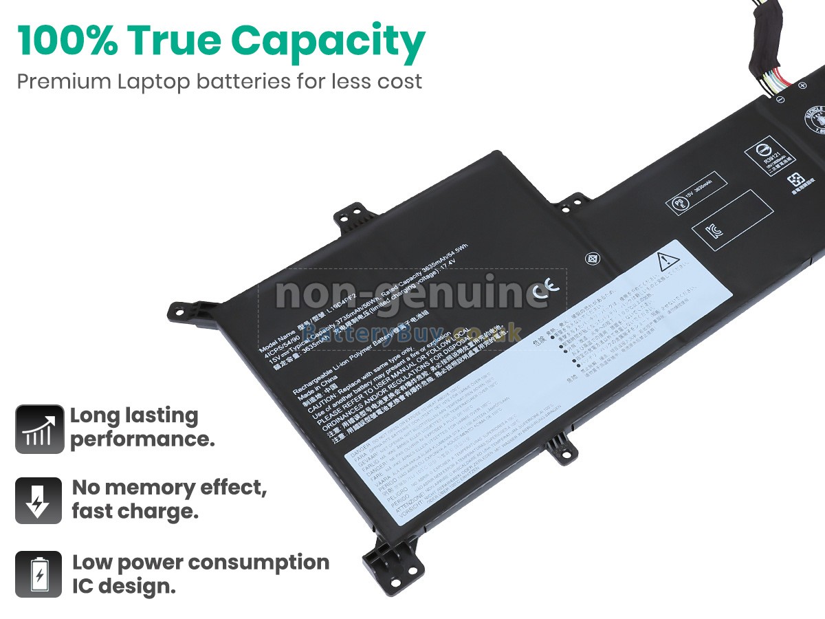 replacement battery for Lenovo L19D4PF2